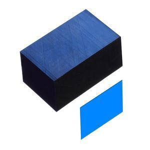 Tinted Blue Color Shelf Chips – 1.50 X 1.25 x .010 250 pcs